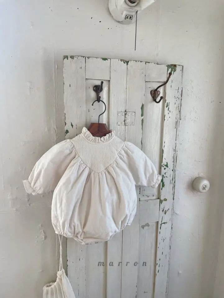 Marron Kid - Korean Baby Fashion - #babyoutfit - Berry Bodysuit - 5