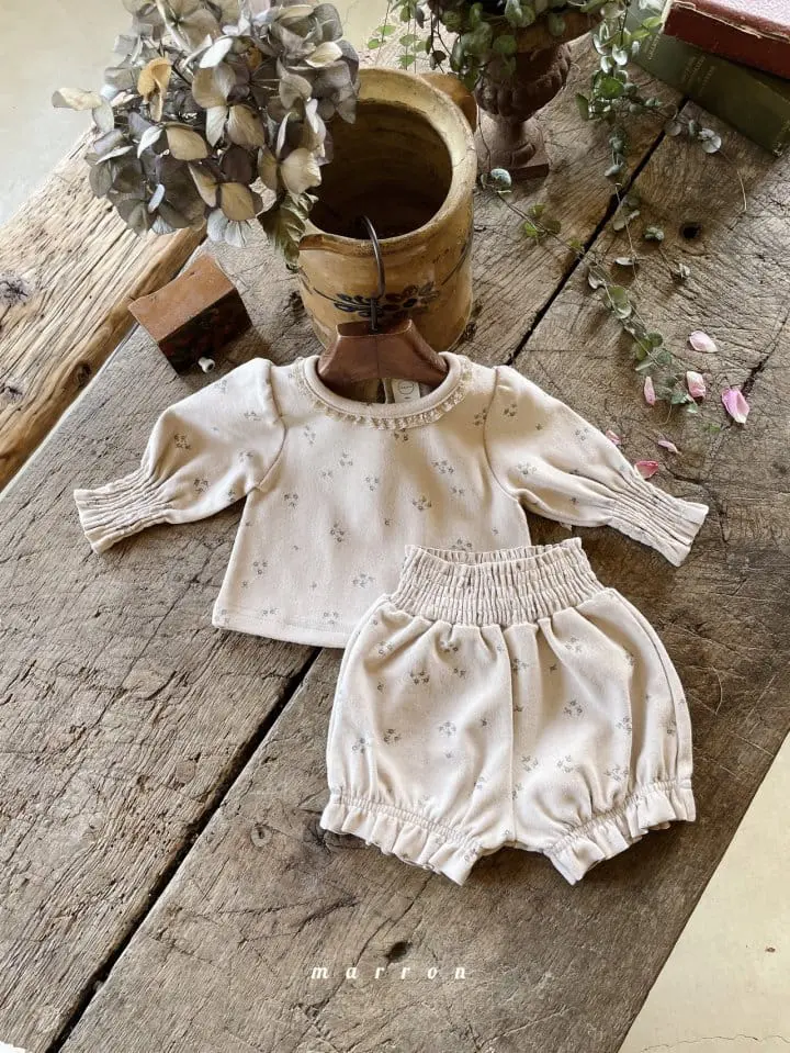 Marron Kid - Korean Baby Fashion - #babyoutfit - Lolo Bebe Set - 2