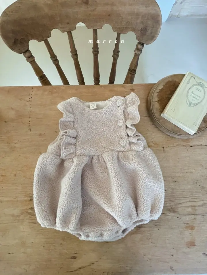 Marron Kid - Korean Baby Fashion - #onlinebabyshop - Cozy Bodysuit - 7