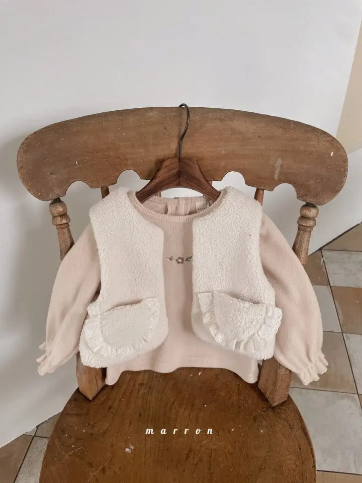 Marron Kid - Korean Children Fashion - #Kfashion4kids - Avene Embroidery Tee - 9