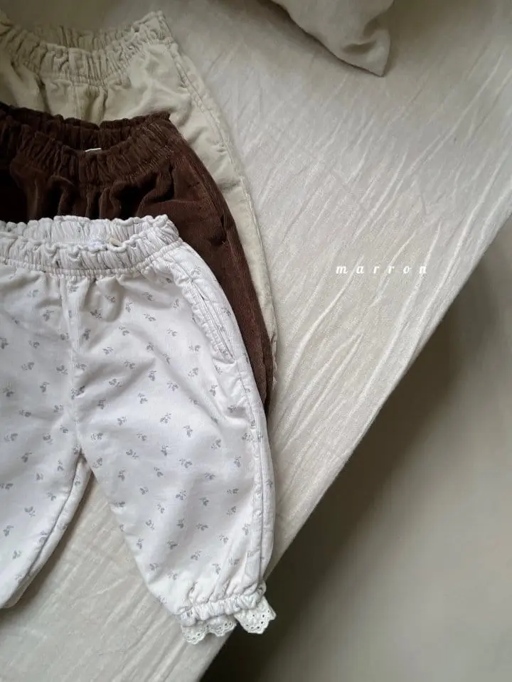 Marron Kid - Korean Children Fashion - #childofig - Ditto Pants - 8