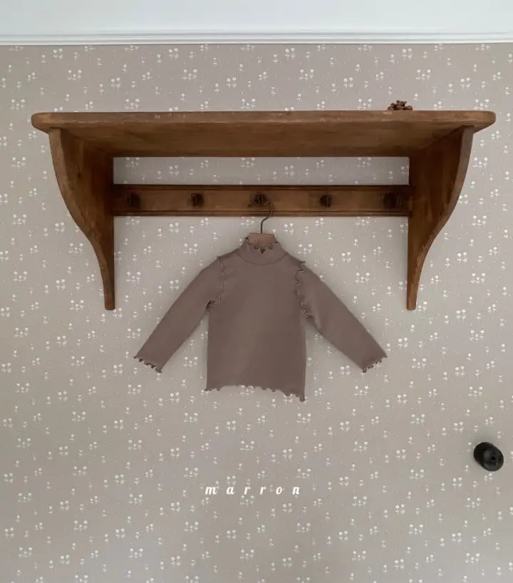 Marron Kid - Korean Children Fashion - #childofig - Roa Turtleneck Tee - 5