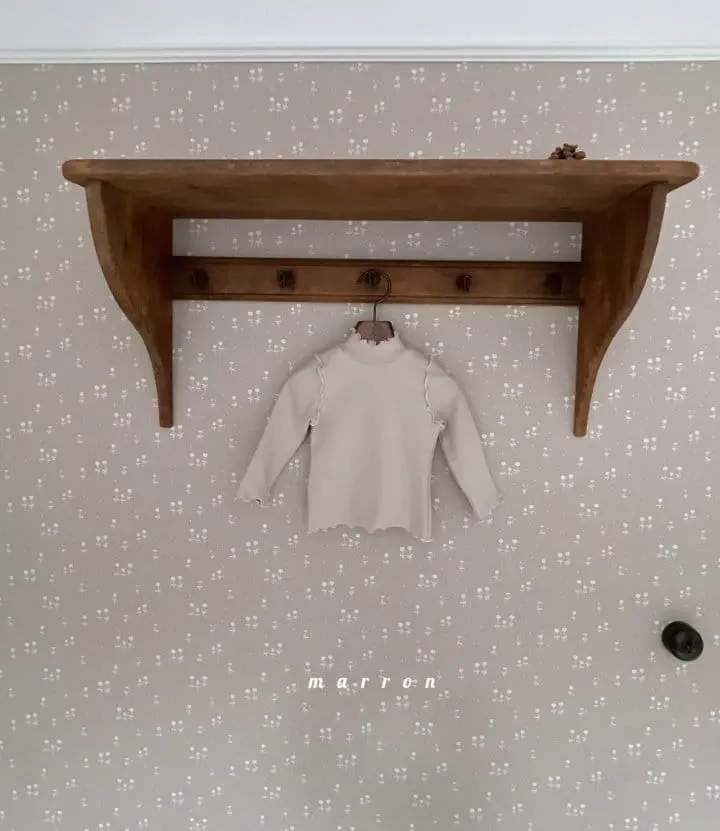 Marron Kid - Korean Children Fashion - #childrensboutique - Roa Turtleneck Tee - 6
