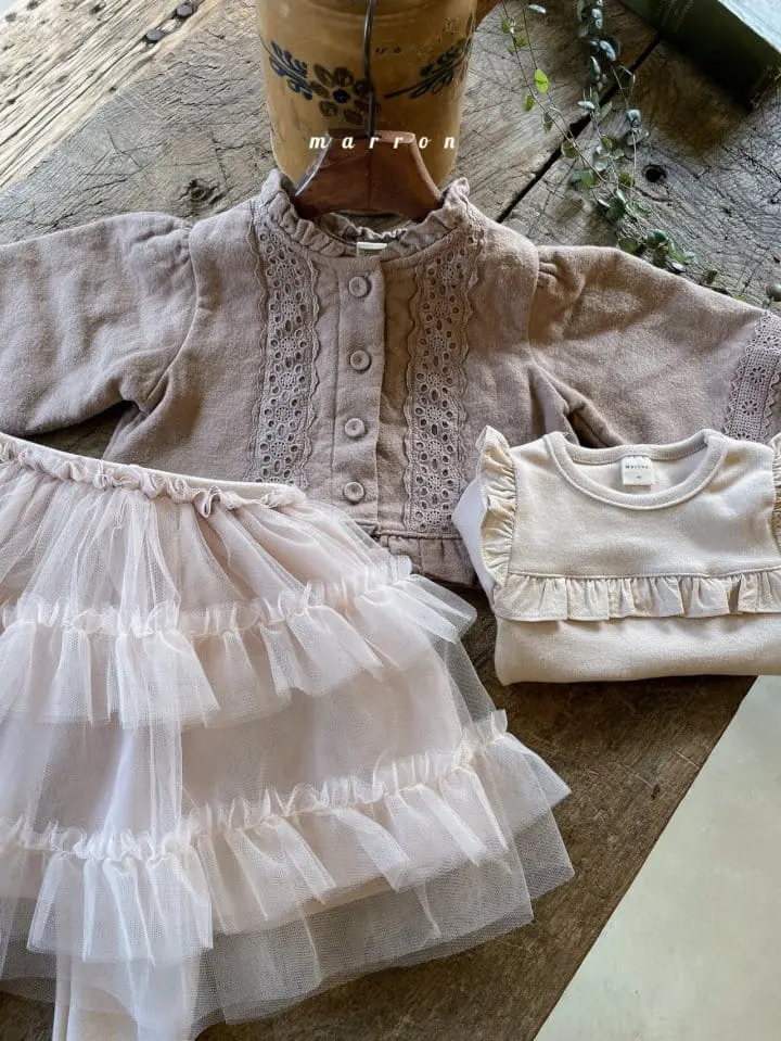 Marron Kid - Korean Children Fashion - #discoveringself - Shasha Skirt Leggings - 12