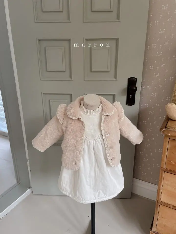 Marron Kid - Korean Children Fashion - #fashionkids - Berry One-piece - 6