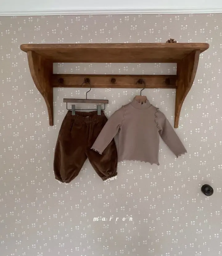 Marron Kid - Korean Children Fashion - #fashionkids - Roa Turtleneck Tee - 9