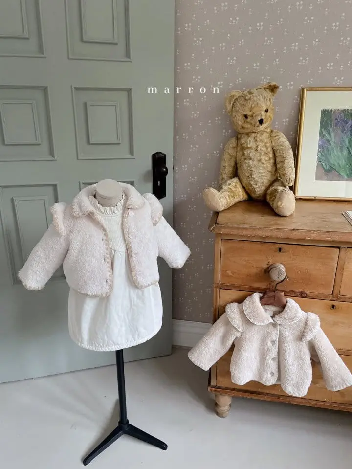 Marron Kid - Korean Children Fashion - #kidsshorts - Berry One-piece - 7