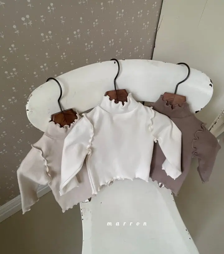 Marron Kid - Korean Children Fashion - #kidsstore - Roa Turtleneck Tee - 11