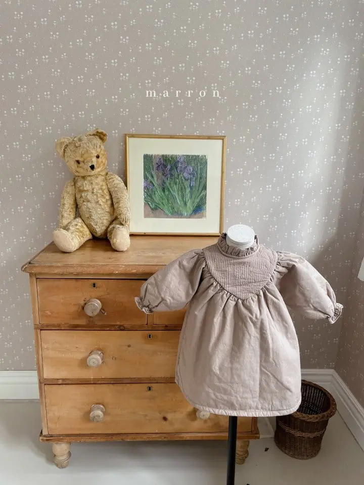 Marron Kid - Korean Children Fashion - #littlefashionista - Berry One-piece - 11