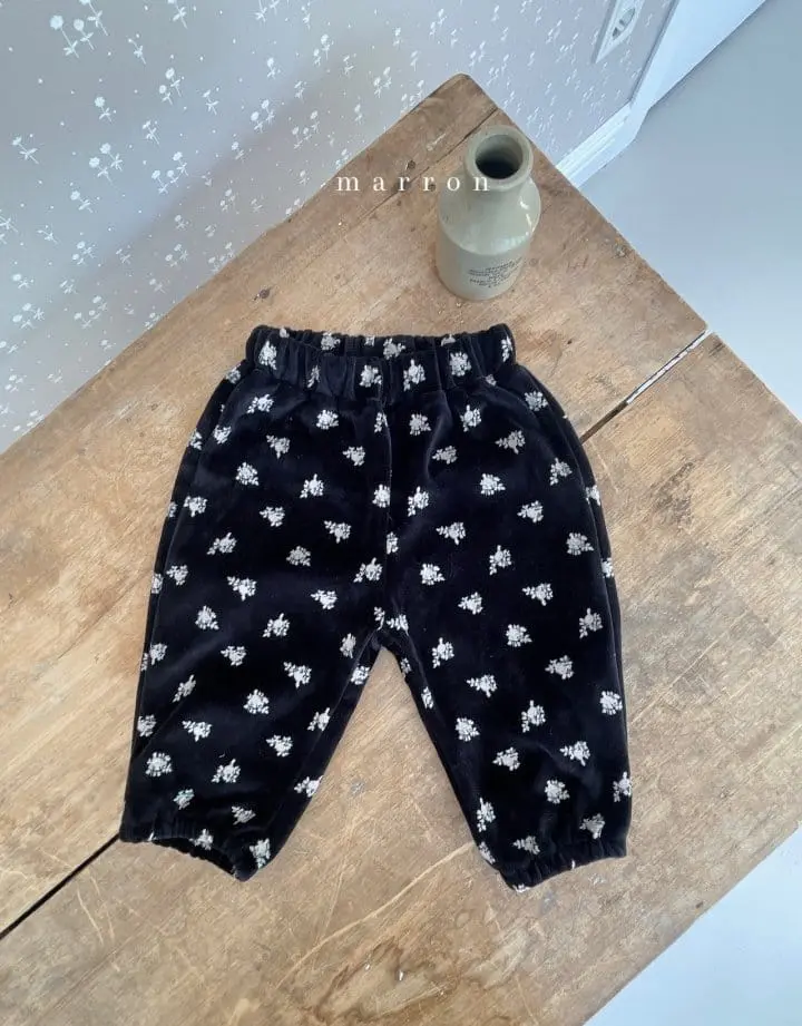 Marron Kid - Korean Children Fashion - #magicofchildhood - Veloure Pants - 5
