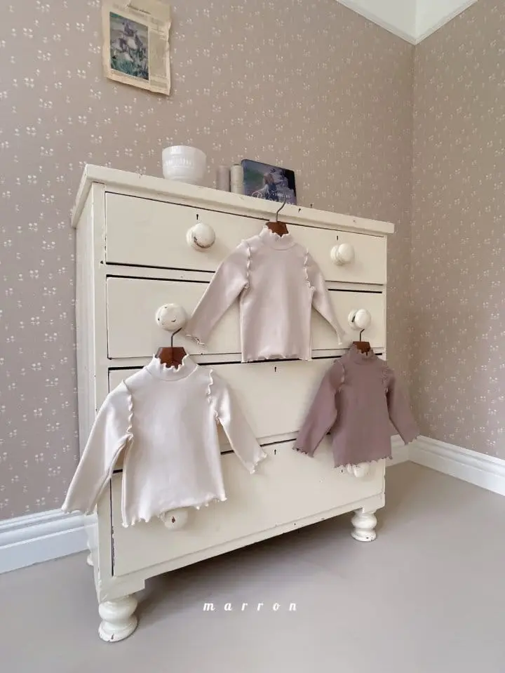 Marron Kid - Korean Children Fashion - #minifashionista - Roa Turtleneck Tee - 2