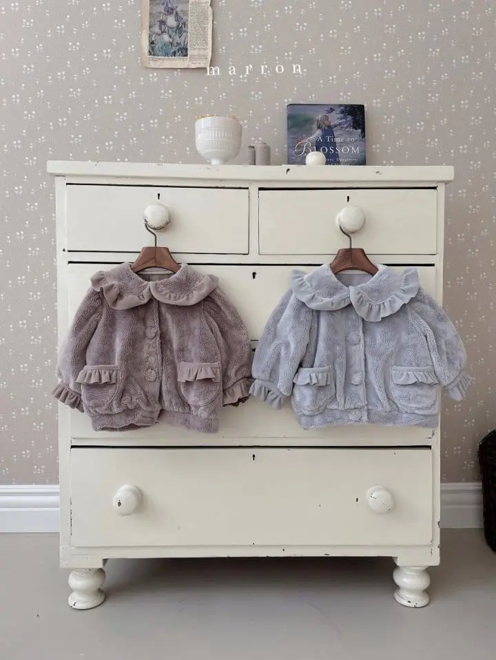 Marron Kid - Korean Children Fashion - #prettylittlegirls - Love Pu Jacket - 4