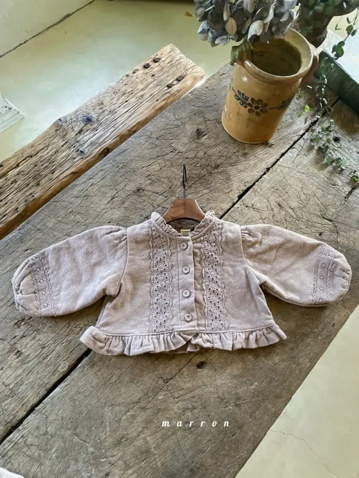 Marron Kid - Korean Children Fashion - #todddlerfashion - Marchell Blouse Jacket - 3