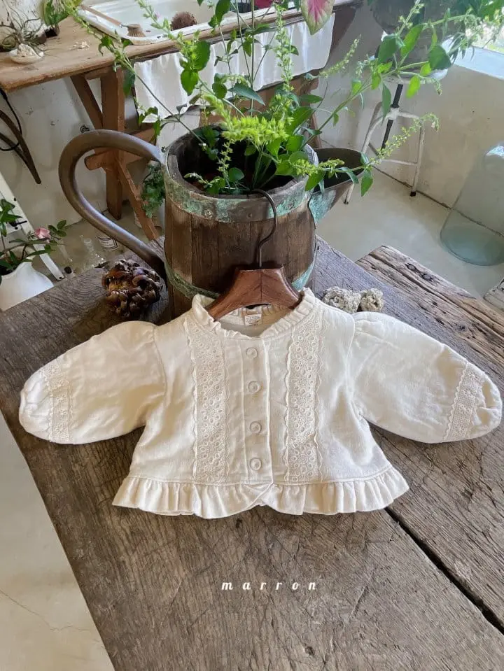 Marron Kid - Korean Children Fashion - #todddlerfashion - Marchell Blouse Jacket - 4