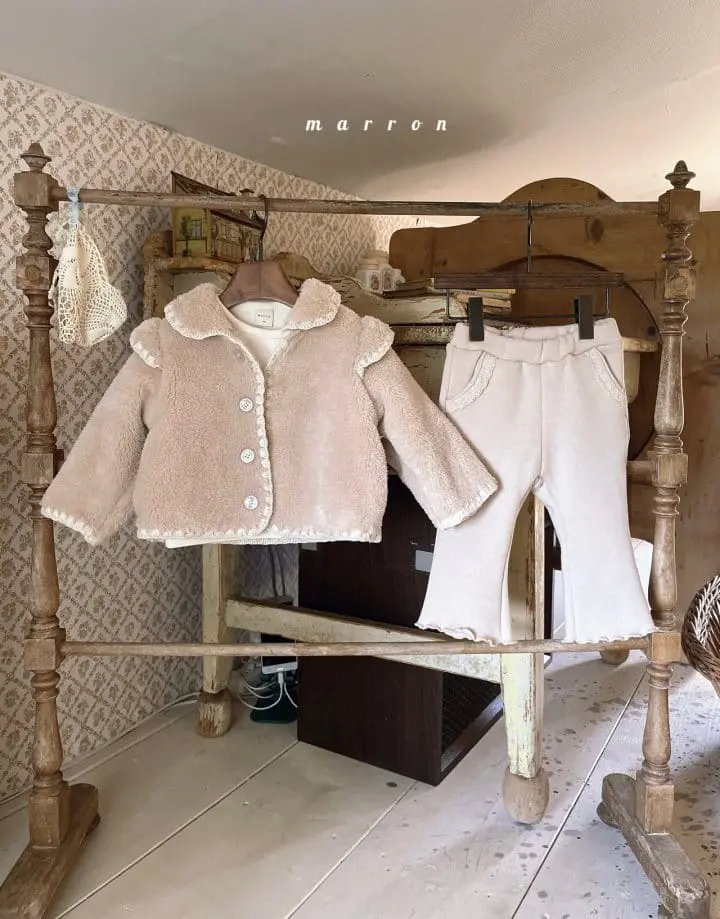 Marron Kid - Korean Children Fashion - #toddlerclothing - Cotton Candy Jacket - 3