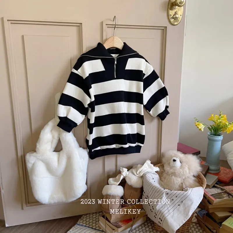 Melikey - Korean Children Fashion - #Kfashion4kids - Big Zip-up One-piece - 3