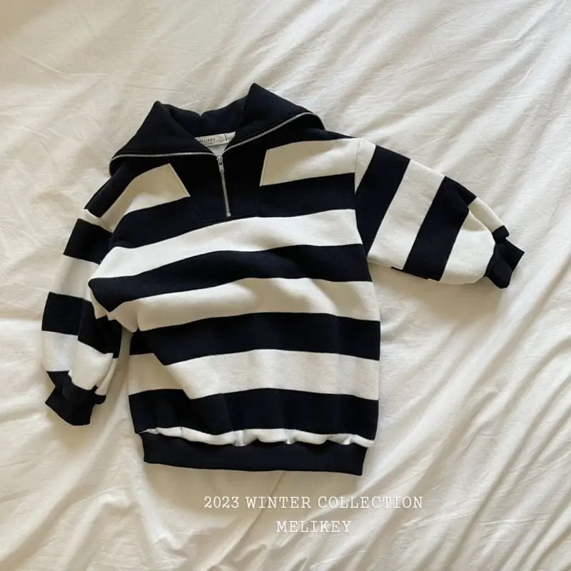 Melikey - Korean Children Fashion - #kidsstore - Big Zip-up One-piece
