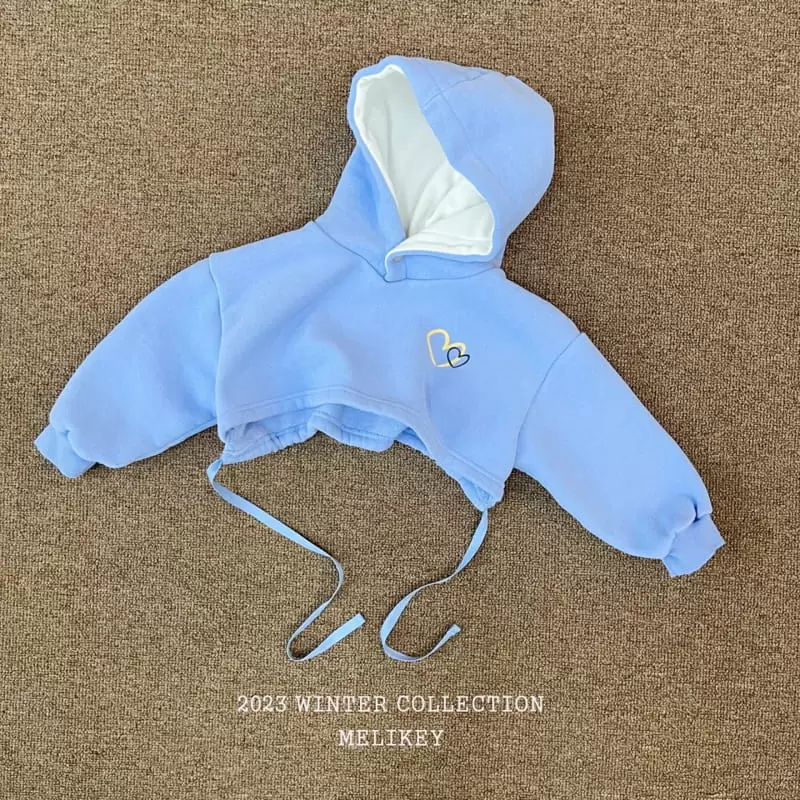 Melikey - Korean Children Fashion - #stylishchildhood - Dubble Short Hoody - 6