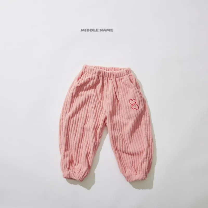 Middle Name - Korean Children Fashion - #Kfashion4kids - Big Rib Pants - 3