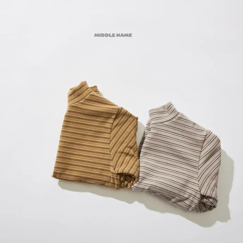 Middle Name - Korean Children Fashion - #discoveringself - Peach Tee - 4