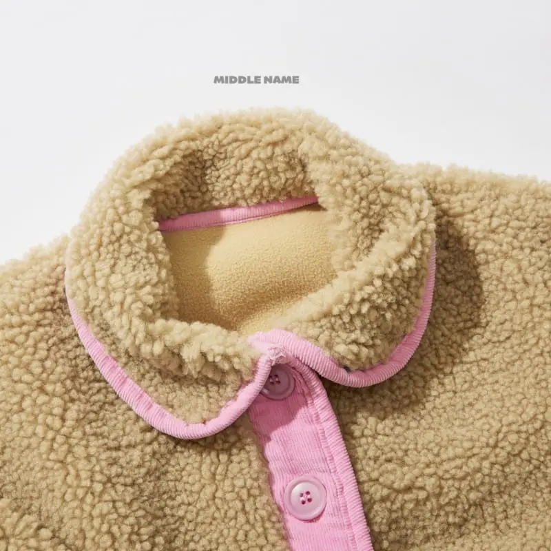 Middle Name - Korean Children Fashion - #kidzfashiontrend - Fleece Piping Jumper - 3