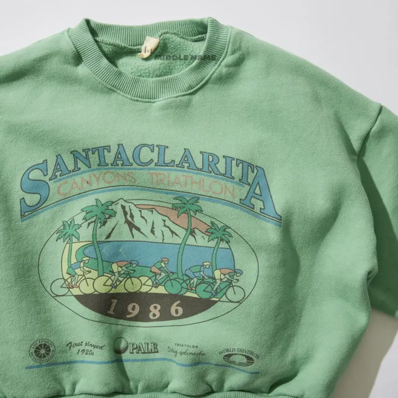 Middle Name - Korean Children Fashion - #kidsstore - Cycle Sweatshirt - 4