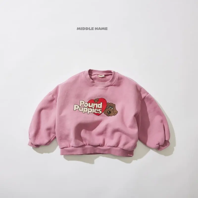 Middle Name - Korean Children Fashion - #littlefashionista - Puppy Sweatshirt - 3