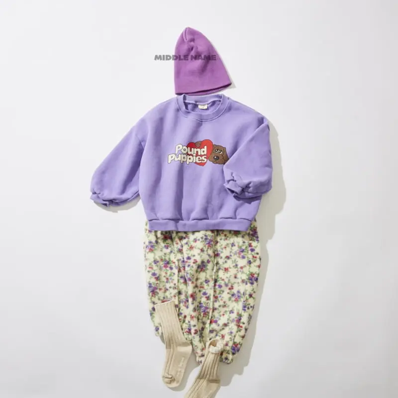 Middle Name - Korean Children Fashion - #minifashionista - Puppy Sweatshirt - 5