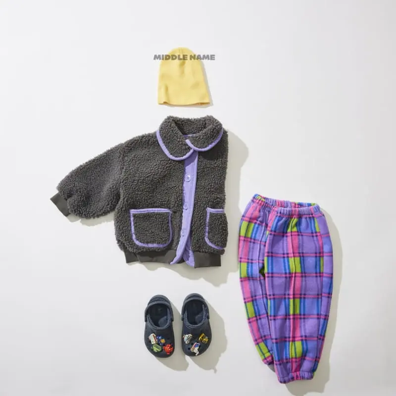 Middle Name - Korean Children Fashion - #prettylittlegirls - Fleece Piping Jumper - 5