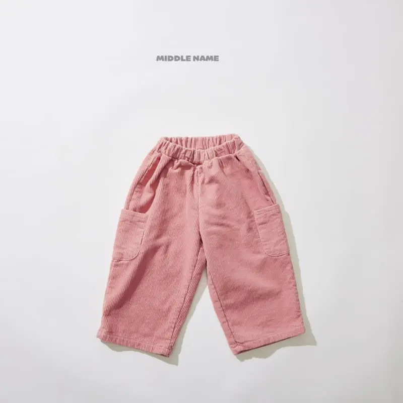 Middle Name - Korean Children Fashion - #stylishchildhood - Rib Pocket Pants