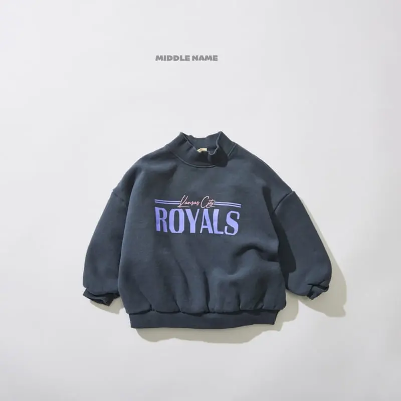 Middle Name - Korean Children Fashion - #toddlerclothing - Royal Sweatshirt - 2