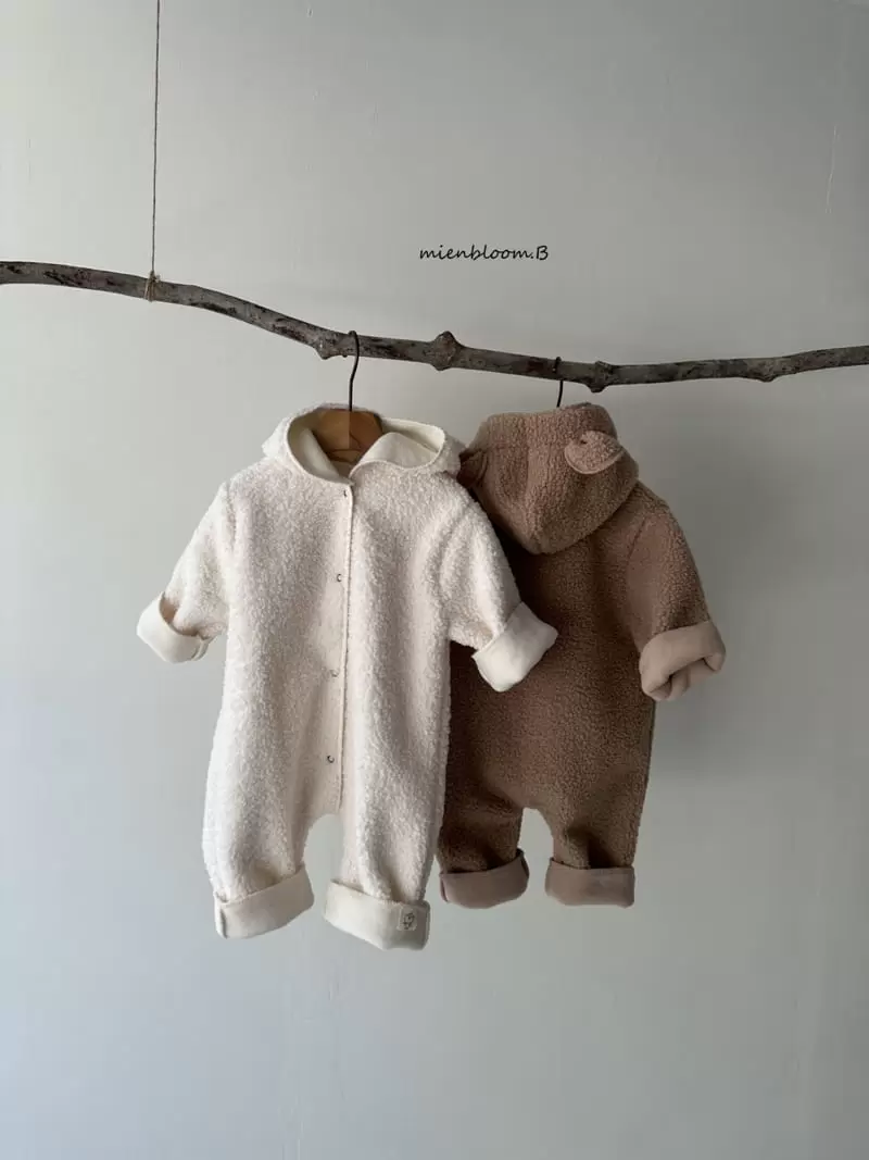 Mienbloom B - Korean Baby Fashion - #babyclothing - Bbogle Bear Bodysuit - 2