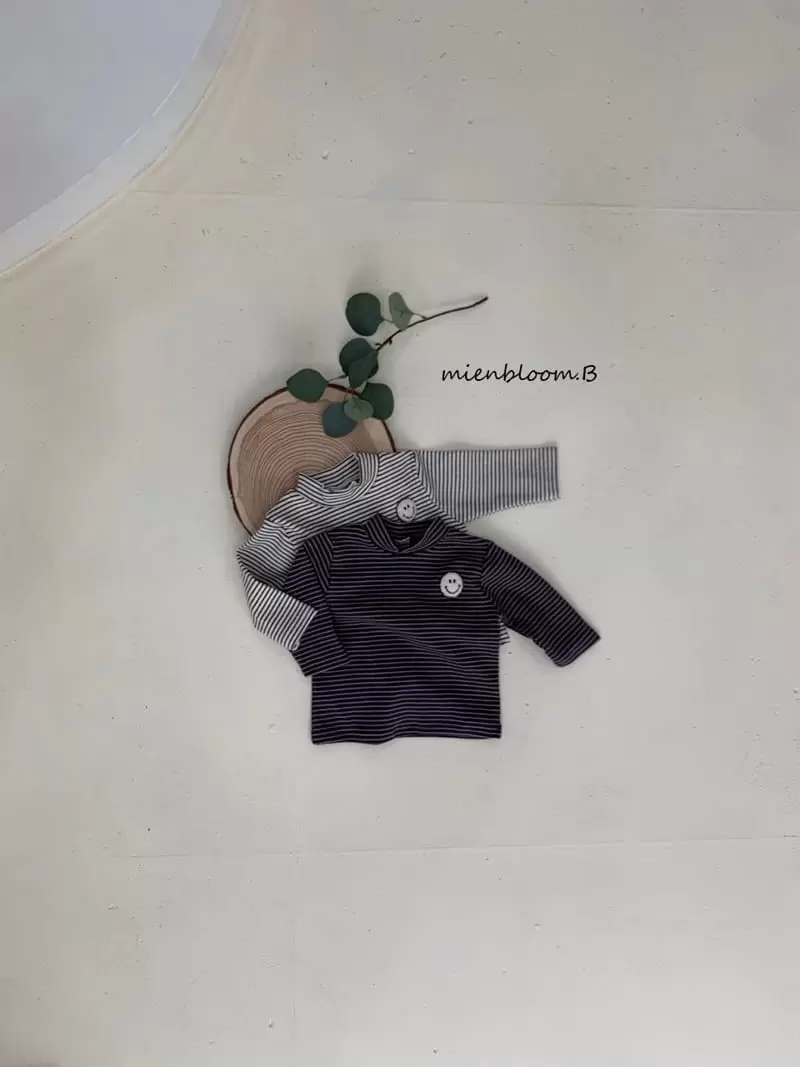 Mienbloom B - Korean Baby Fashion - #babylifestyle - 23 Smile Turtleneck Tee - 4