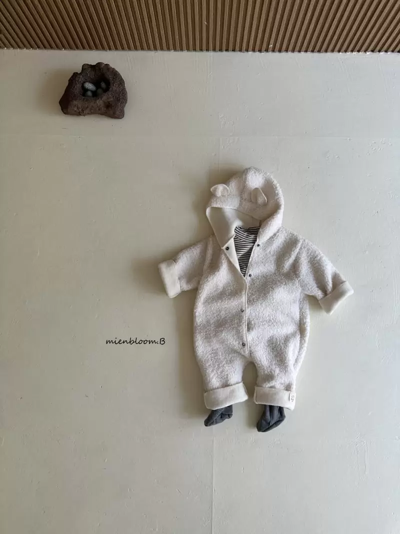 Mienbloom B - Korean Baby Fashion - #babyoutfit - Bbogle Bear Bodysuit - 9
