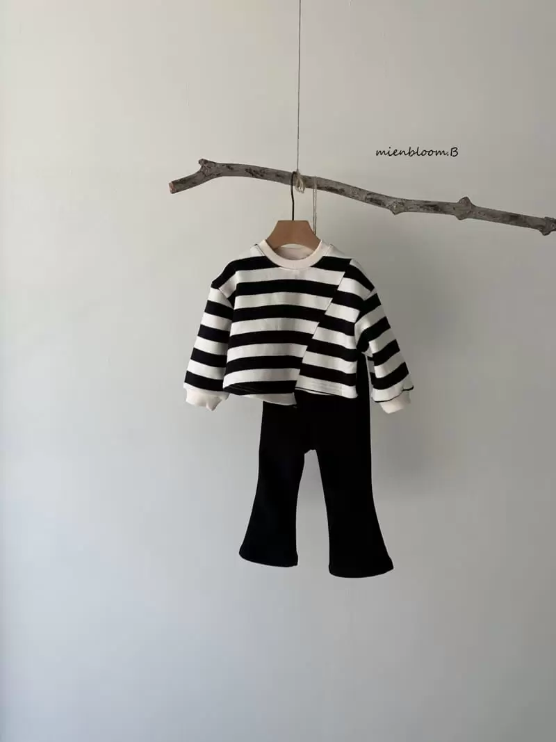 Mienbloom B - Korean Children Fashion - #kidsshorts - St Fleece Tee - 8