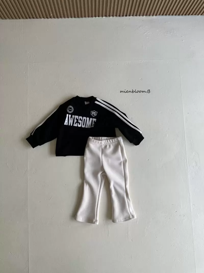 Mienbloom B - Korean Children Fashion - #magicofchildhood - Sabang Fleece Bootscut Pants - 7