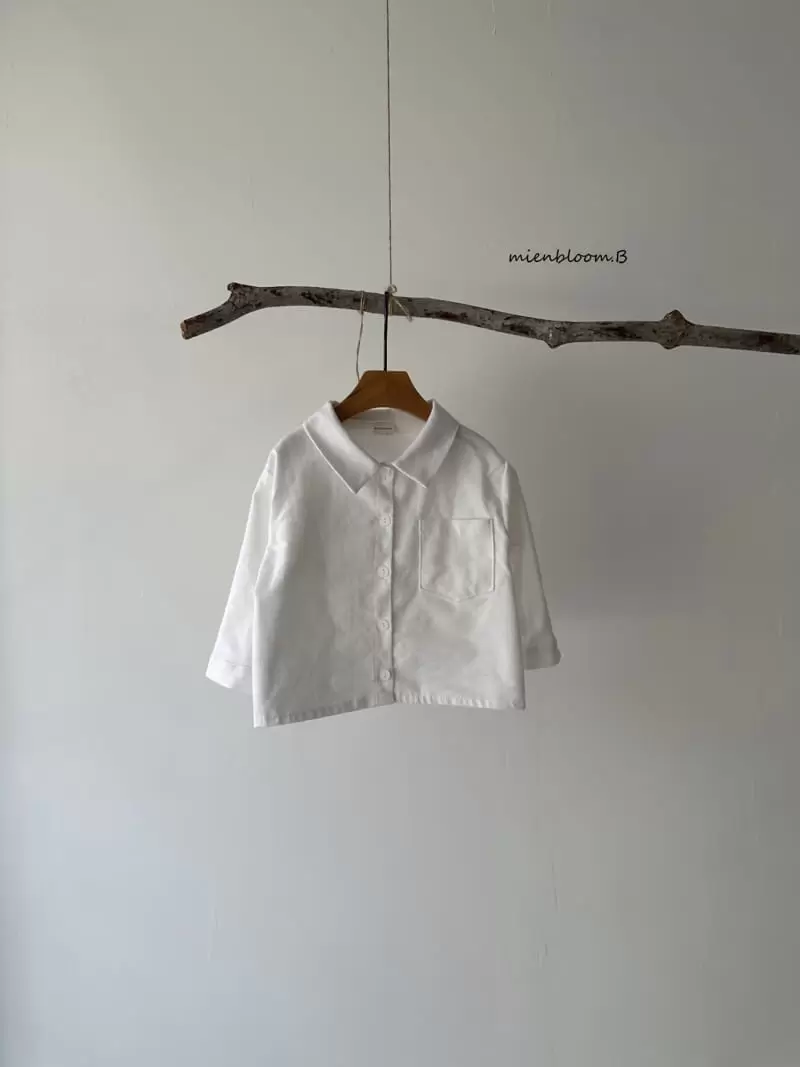 Mienbloom B - Korean Children Fashion - #magicofchildhood - Peach Shirt
