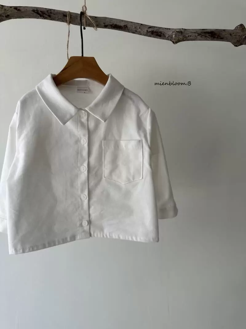 Mienbloom B - Korean Children Fashion - #minifashionista - Peach Shirt - 2