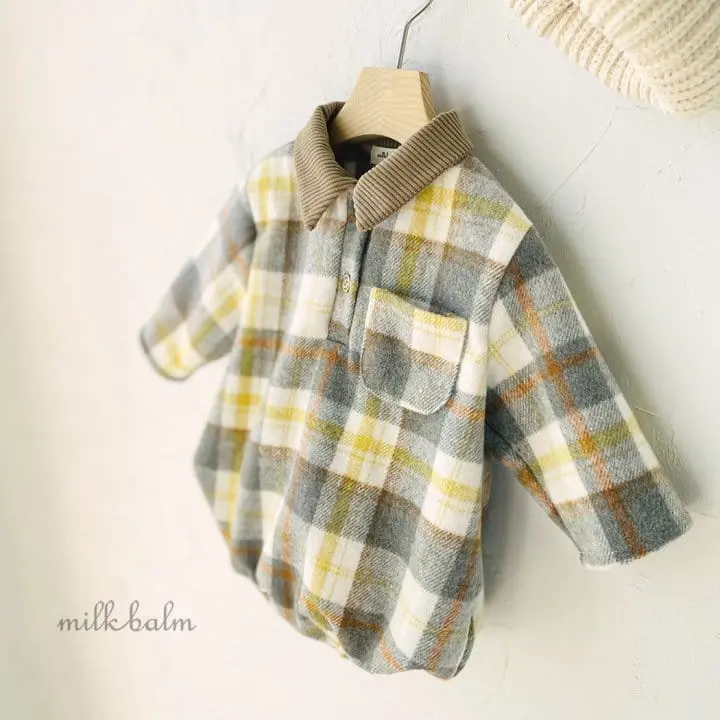 Milk Balm - Korean Baby Fashion - #onlinebabyboutique - Henry Bodysuit - 5