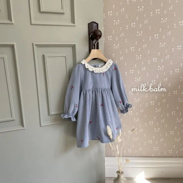 Milk Balm - Korean Children Fashion - #childrensboutique - Cherry One-piece
