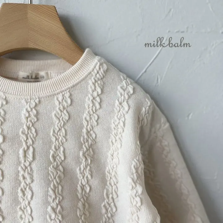 Milk Balm - Korean Children Fashion - #kidsshorts - Ian Sweatshirt - 6
