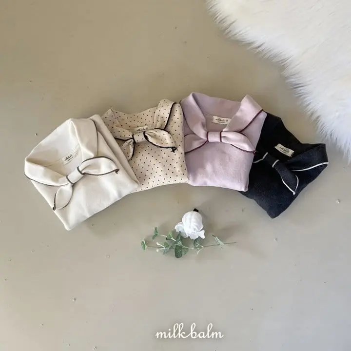 Milk Balm - Korean Children Fashion - #kidsshorts - Camel Tee