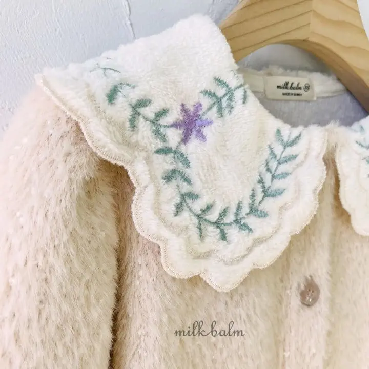 Milk Balm - Korean Children Fashion - #kidsshorts - Wendy Angora Cardigan - 10