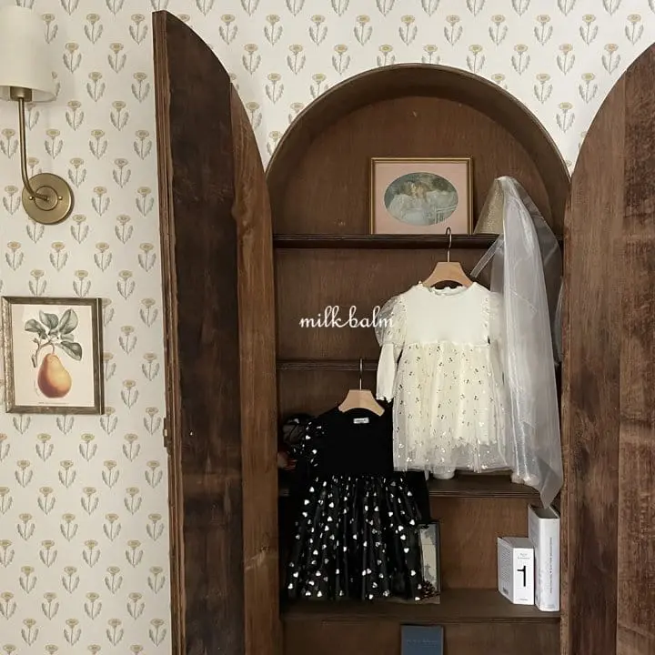 Milk Balm - Korean Children Fashion - #todddlerfashion - Milk Cherry One-piece - 3