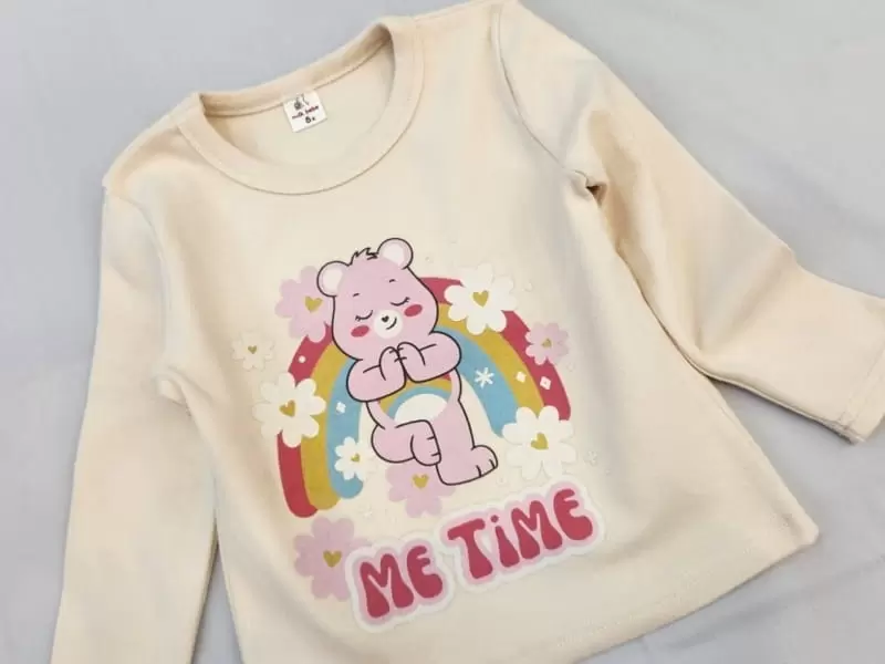 Milk Bebe - Korean Children Fashion - #childofig - Yoga Bear Tee - 5