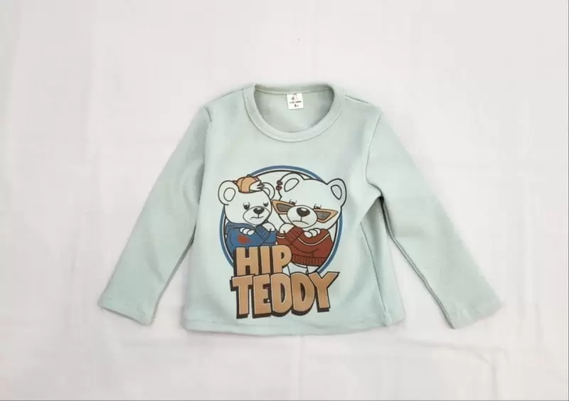 Milk Bebe - Korean Children Fashion - #designkidswear - Hip Teddy Tee - 3