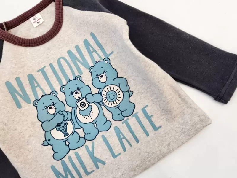 Milk Bebe - Korean Children Fashion - #designkidswear - Latte Tee - 5
