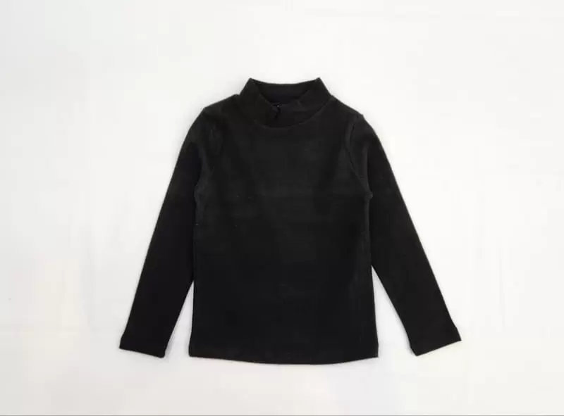 Milk Bebe - Korean Children Fashion - #kidzfashiontrend - Milk Turtleneck Tee - 3