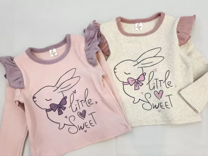 Milk Bebe - Korean Children Fashion - #littlefashionista - Rabbit Tee
