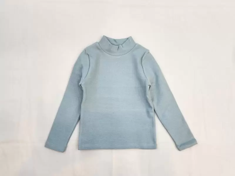 Milk Bebe - Korean Children Fashion - #prettylittlegirls - Milk Turtleneck Tee - 8